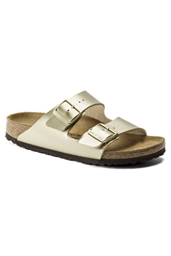 Birkenstock Arizona Bf Kadın Altın Terlik
