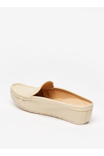 Flora Bella by Shoexpress Stud Embellished Wedge Heel Mules