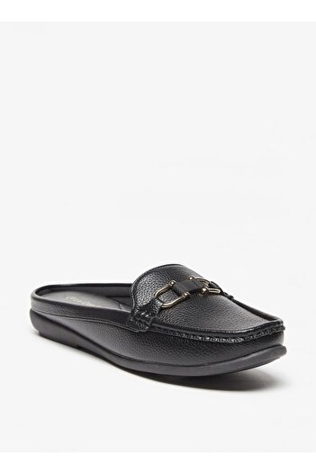 Le Confort Metal Accent Slip-On Mules