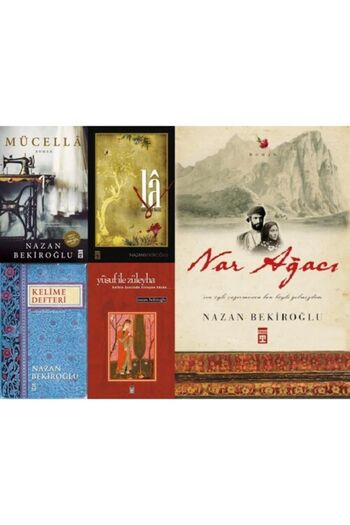 Timaş Yayınları Nazan Bekiroğlu 5 Kitap (mücella, La Sonsuzluk Hecesi, Kelime Defteri, Yusuf Ile Züleyha, Nar Ağacı)