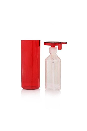 Depa Acrylic Red Liquid Soap Dispenser