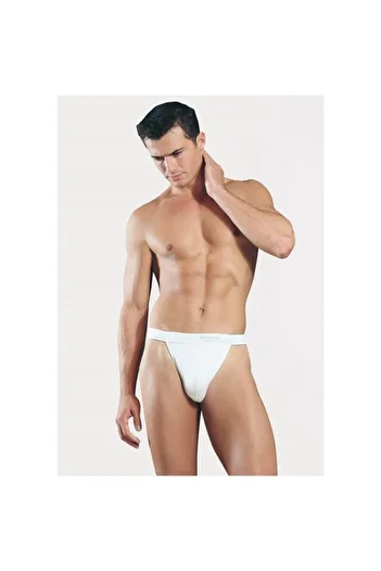 Kom Men's White Kevın Borderless Underwear SL0801001