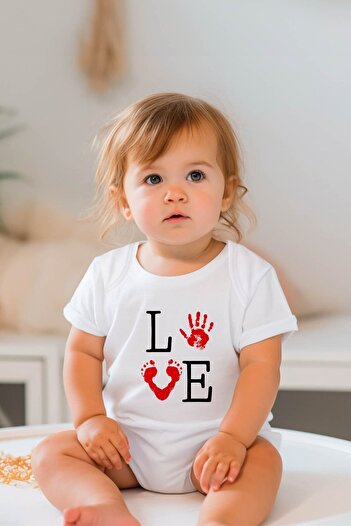 Lilabio 100% Cotton Short Sleeve Baby Bodysuit