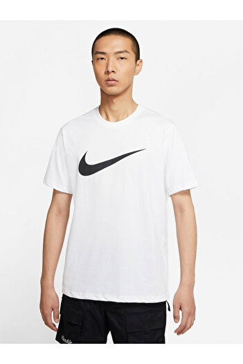 Nike Βαμβακερό μπλουζάκι με κοντό μανίκι NSW Icon