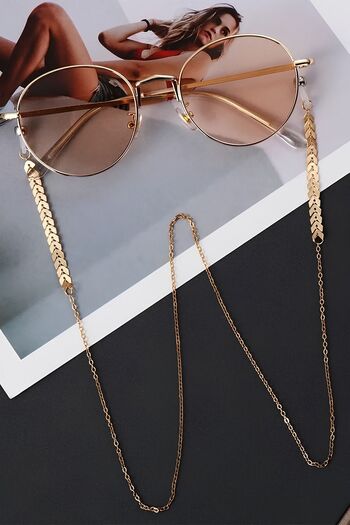 Della Pianto Colored Beads Special Design Sunglasses Chain