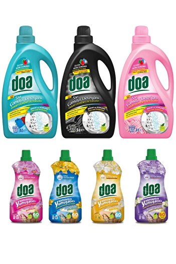 Doa 7 Parça Ultra Çamaşır Temizlik Seti