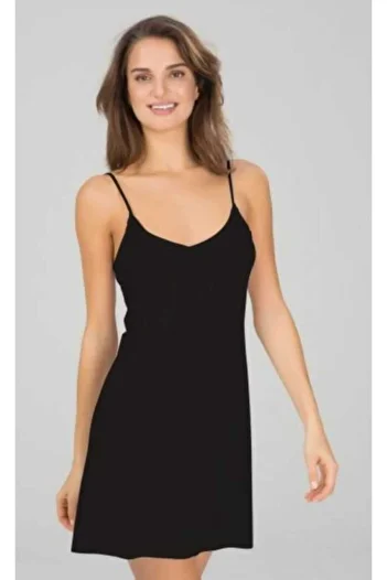 NBB Women's Black Dress Jipon Lining 3851