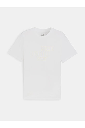 Puma Logo Foil Print T-Shirt