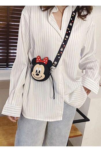 Clariss Minnie Figured Silicone Girl's Bag - Crossbody, Young Girl's Wallet