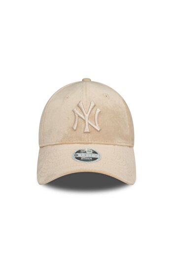NEW ERA New York Yankees Kadife- Velour Krem Kadın 60503612