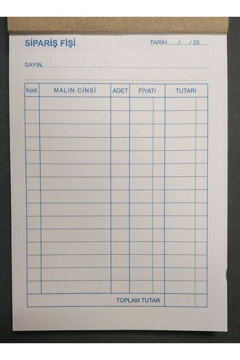 DEFTERSAN 1/50 Order Plug - 9.5x14 Cm, 12 Pieces, Automated