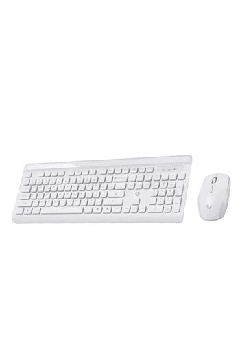HP CS500 Kablosuz Klavye Mouse 2,4G kablosuz Tak Çalıştır Şık Tasarım Türkçe Q Klavye Siyah
