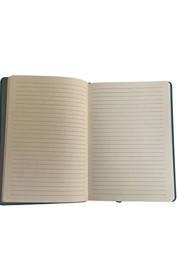 blume 14*20 cm 256 Pages Line Flexible Cover Blue Notebook