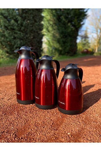 Le murano Todo Steel Thermos 2.5 Liter Red
