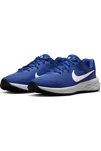 Nike Revolution 6 Nn (gs) - Unisex Mavi Spor Ayakkabı - Dd1096-411