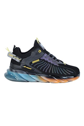 M.P. Mp 232-1229MI Black Premium Walking Running Men's Sports Shoes