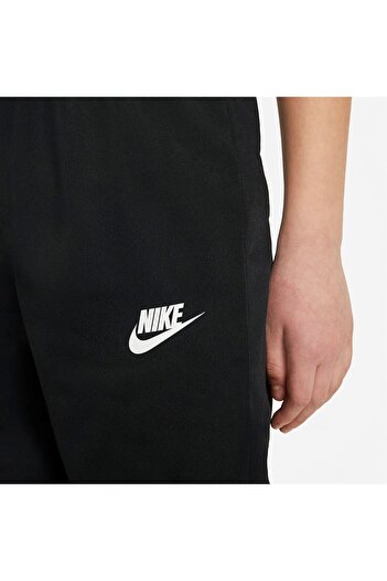 Nike K NSW FUTURA POLY CUFF TS Kırmızı-Siyah-Beyaz Çocuk Eşofman Takımı