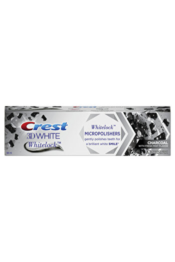 CREST 3D White Whitelock Micropolishers Toothpaste with Charcoal Peppermint Flavor 88 ml?