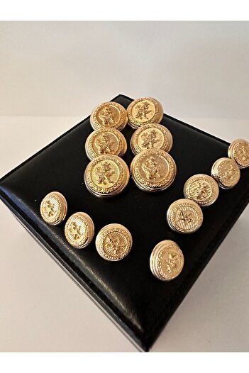 ODDA TASARIM ATÖLYESİ Blazer jacket gold button set