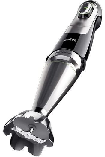 Braun خلاط يدوي ملتي كويك، وعاء سعة 2 لتر ومفرمة سعة 500 مل. تقنية iMode، ActiveBlade - MQ 9185 XLI