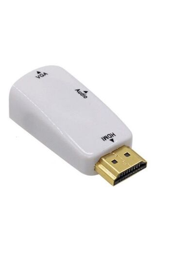Temiz Pazar Hdmi To Vga Monitör Çevirici Dönüştürücü Adaptör