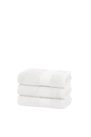 Yataş Essentials 3-Piece Guest Towel Set Ecru - 30X50 cm