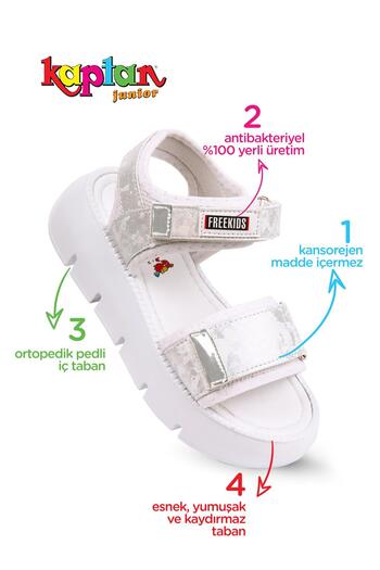 KAPTAN JUNIOR Girl's Sandals and Ballerinas - Pvtk 400