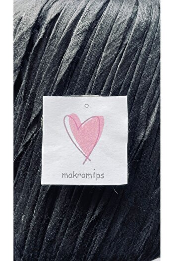 Makromİps PREMIUM MIX SOFT RAFFIA - 50gr 65m Μαλακή τσάντα, Πολύχρωμη και Φυσική Μαρμάρινη