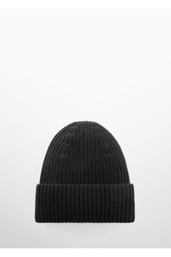 MANGO Man Wool Blended Knitwear Hat