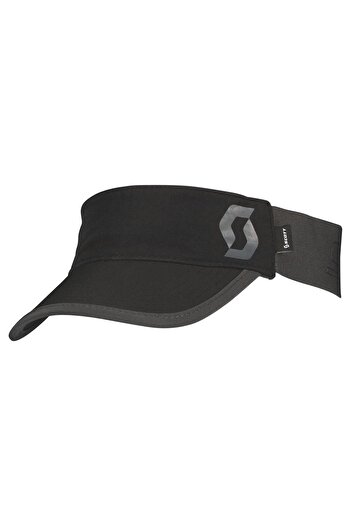 SCOTT Μαύρο καπέλο Trail Visor