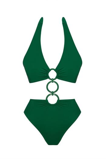 SAILOR moda Brasilianischer Badeanzug mit Ringen