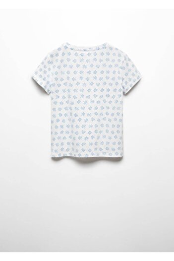 MANGO Kids T-Shirt mit Rundhalsausschnitt