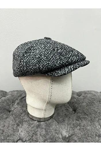 Makro Optik 8 Pieces Winter Wool Hat Fish Back ( Peaky Blinders )