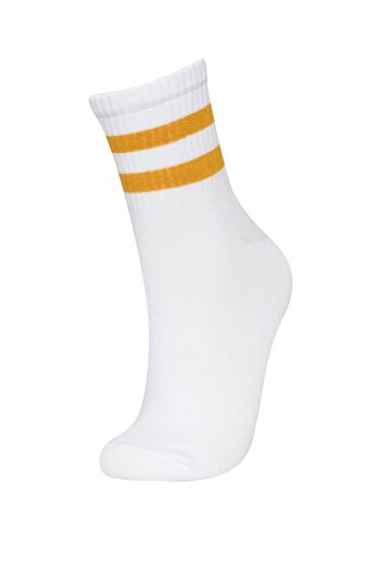 DeFacto Men's Cotton Socks Set of 2 - C8551axns