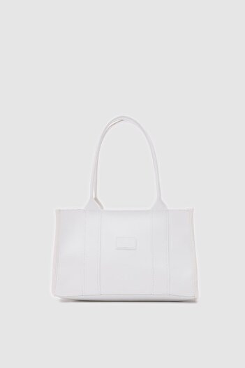 Shule Bags White Told Shoulder Bag