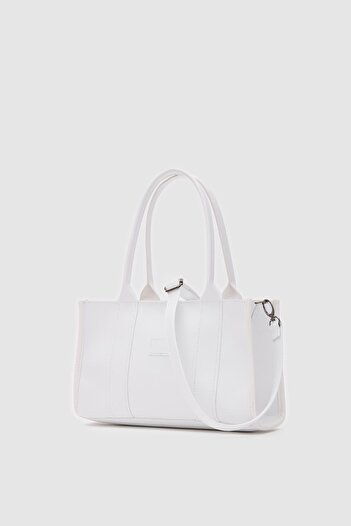Shule Bags White Told Shoulder Bag