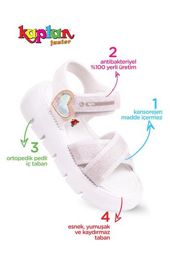 KAPTAN JUNIOR Girl's Sandals and Ballerinas - Pvtk 400