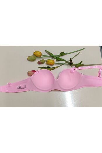 F.K FK Strapless Laser Cut Light Support Bra