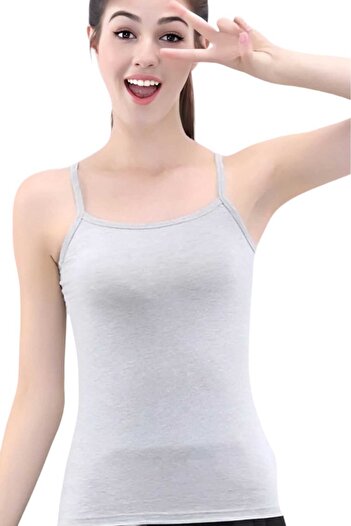 Tezzgelsin 6-Piece Cotton Combed Women's Athlete - Rope Strap