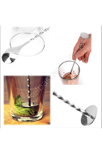 Zicco Bar Latte Spoon with Mallet 25.5 cm