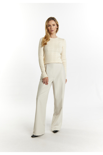 usha black label knitted sweater