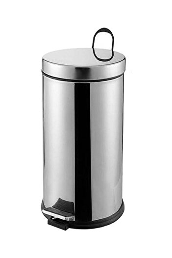 SistemTemizlik 16 Lt Stainless Trash Can (430 Quality)