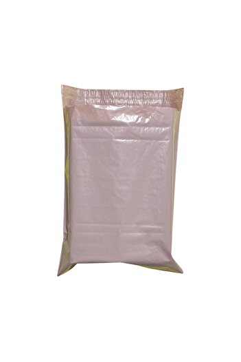 GÖZE PACK Cepsiz Renkli Kargo Poşeti - 25x30 Cm - Gül - 100 Adet