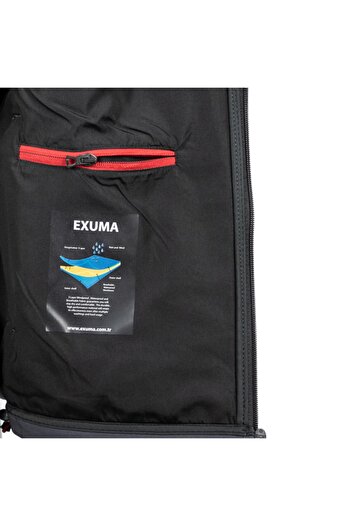 Exuma H Sshell Jacket M Erkek Antrasit Mont 281100-16