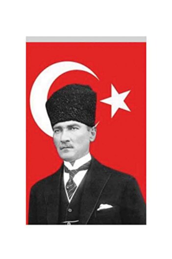 Tahtakale Hobi Atatürklü Türk Bayrağı 100x150 Cm