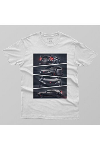 Crazy Tricou Honda Civic 2017 pentru bărbați - Design și potrivire