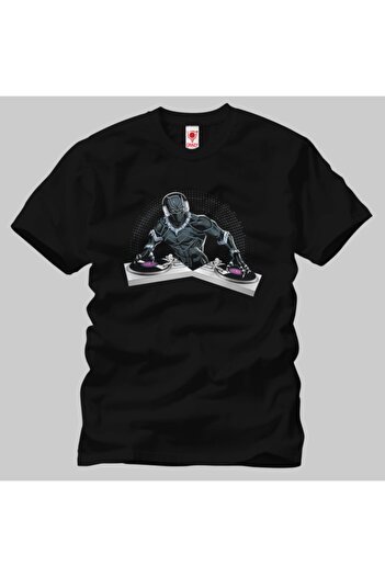 Crazy Чоловіча футболка Black Panther Dj Decks