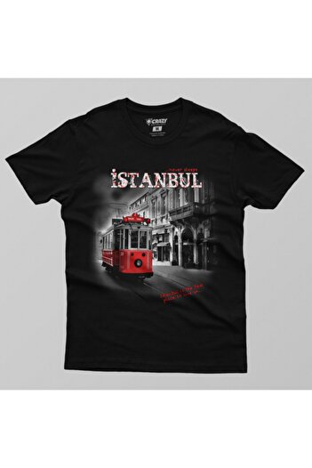 Crazy Ανδρικό μπλουζάκι Istanbul Never Sleep