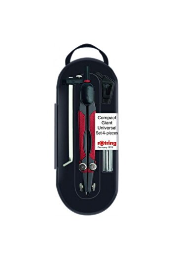 Rotring Compass Set, 6 Piece Jib Set0676560