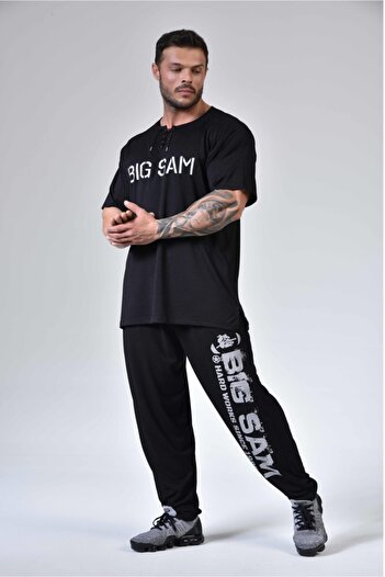 Big Sam Sports T-shirt Oversize Gym Training Top 3310